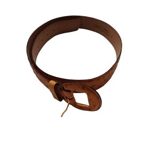 Anne Klein Tan Leather Belt